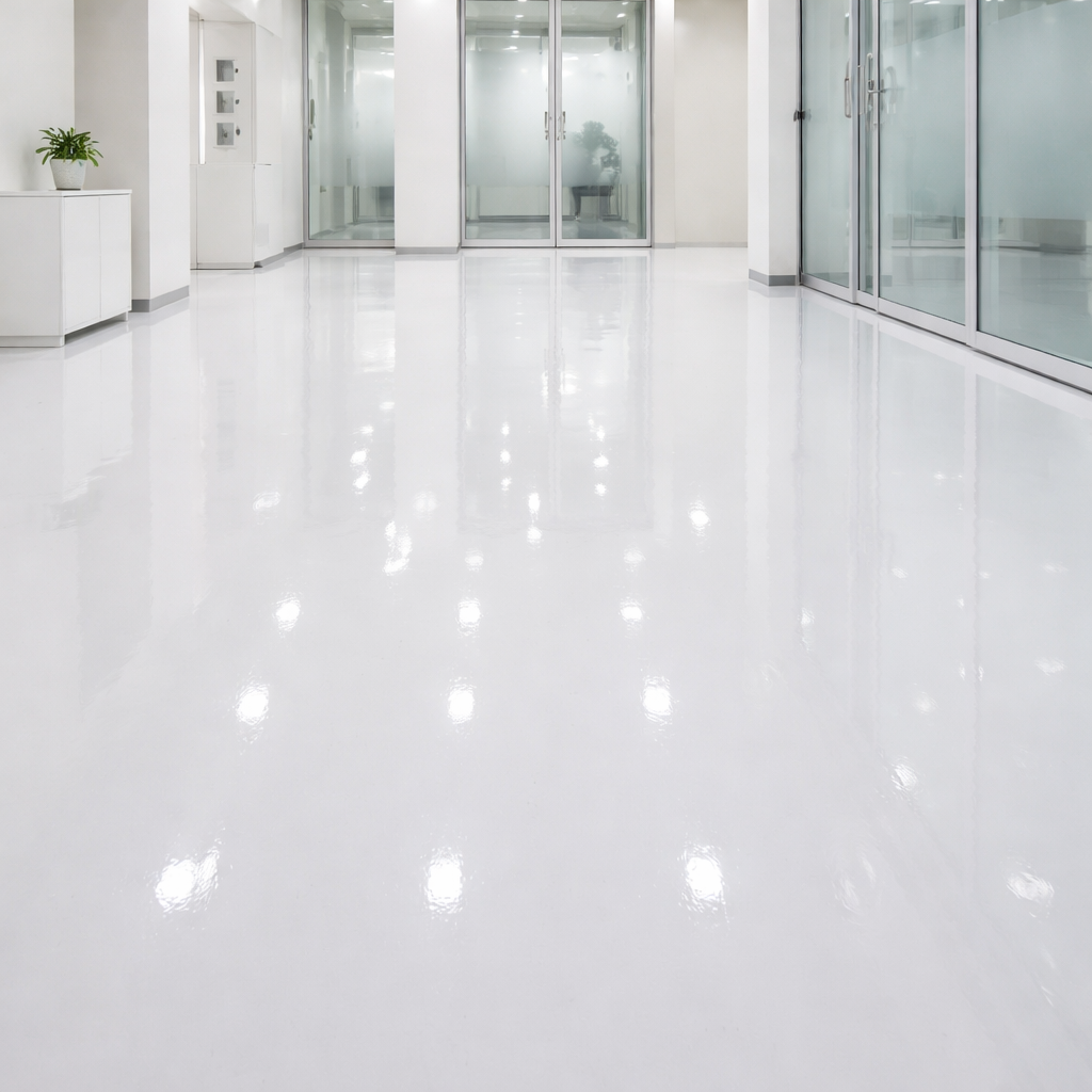 바닥 코팅 작업